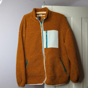 Large - Universal Thread - Oversized Teddy Bear Sherpa Zip-Up